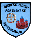 Das Grndungswappen der Heeresfliegerpensionre Rotenburg/W. aus dem Jahr 1980.
